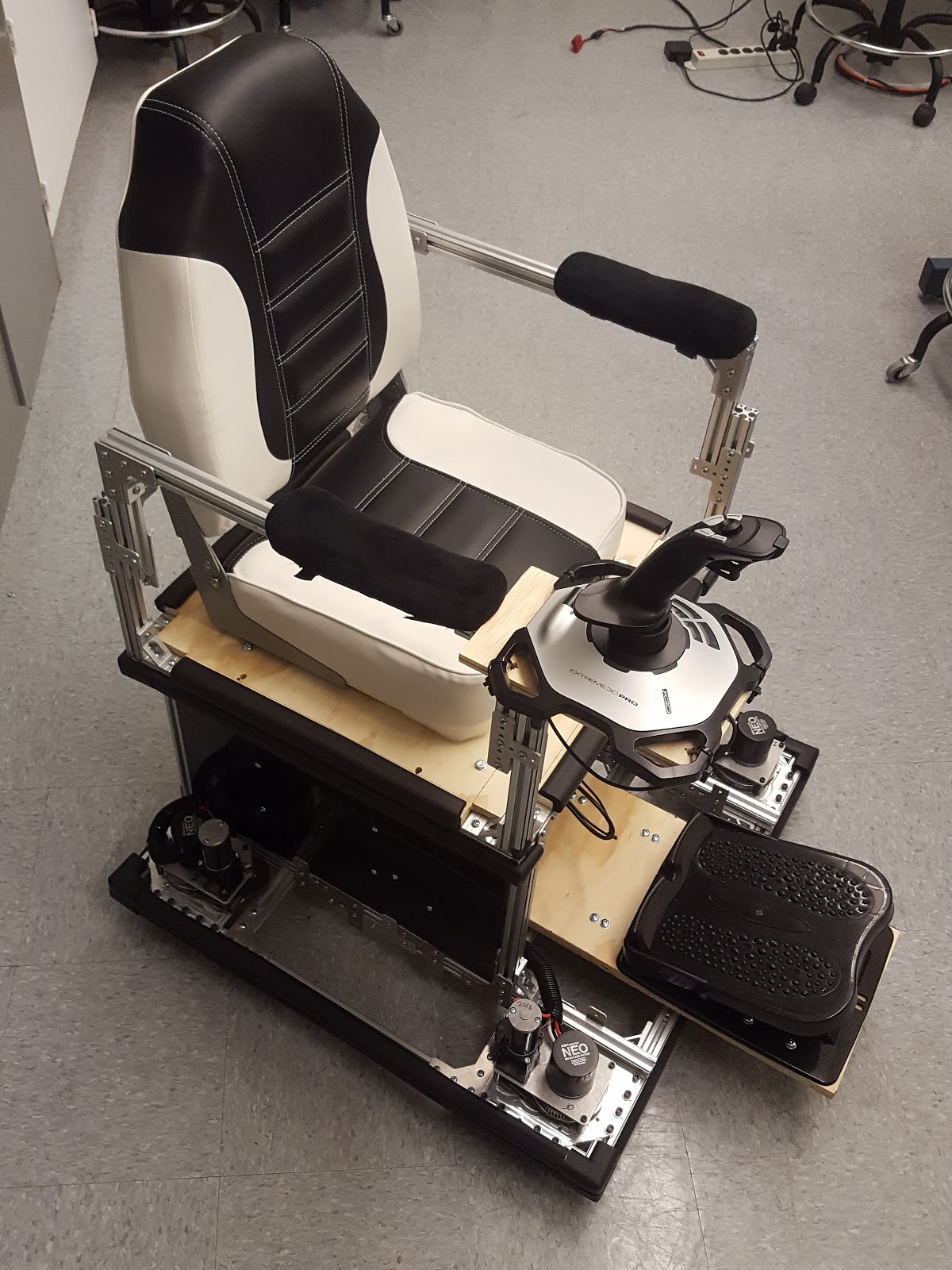 GlideX power wheelchair prototype